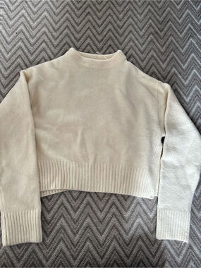 Cream Crewneck Sweater